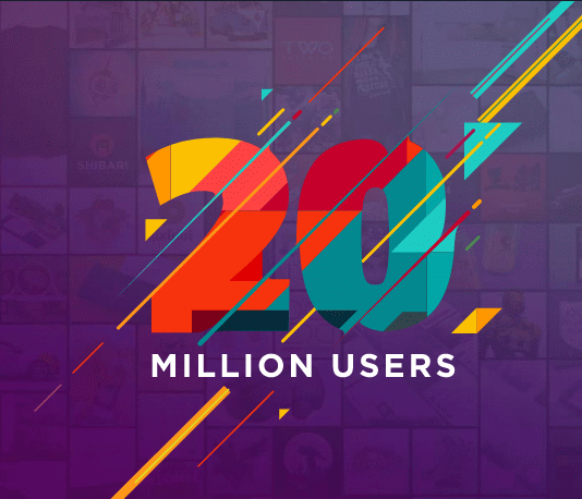 20million users